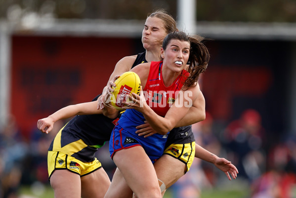 AFLW 2024 Round 08 - Melbourne v Richmond - A-55352715