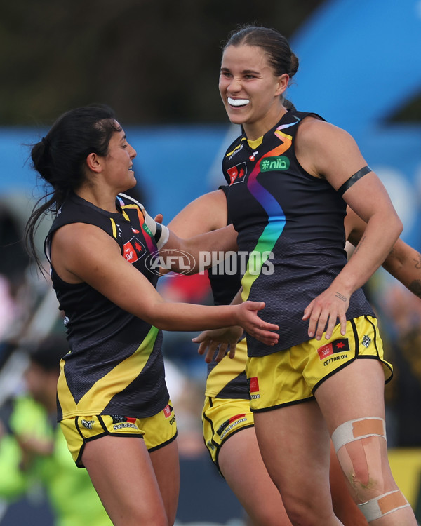 AFLW 2024 Round 08 - Melbourne v Richmond - A-55354991