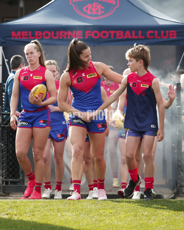 AFLW 2024 Round 08 - Melbourne v Richmond - A-55355010