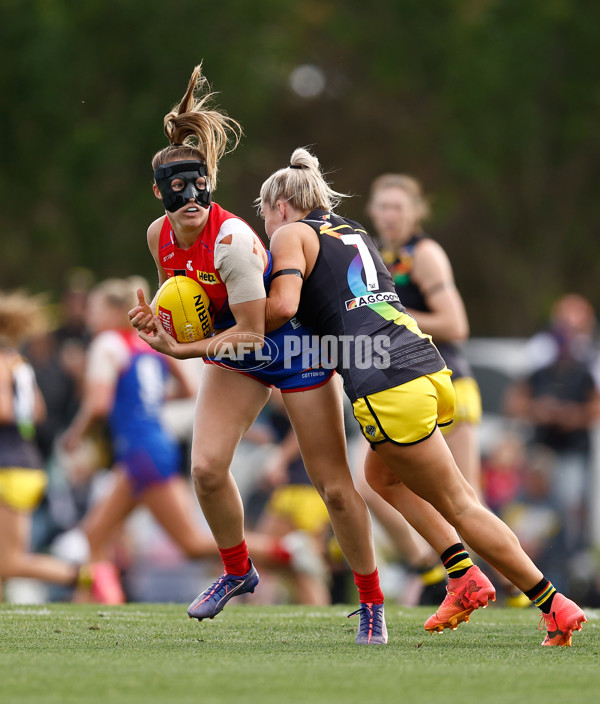 AFLW 2024 Round 08 - Melbourne v Richmond - A-55355097