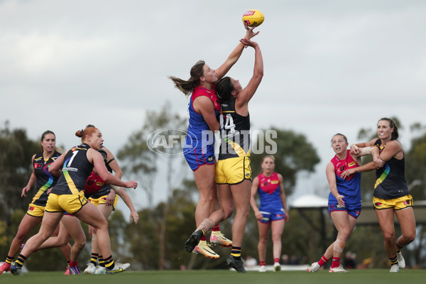 AFLW 2024 Round 08 - Melbourne v Richmond - A-55355105