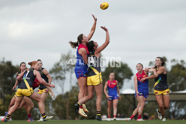 AFLW 2024 Round 08 - Melbourne v Richmond - A-55355106