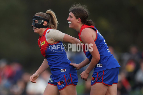 AFLW 2024 Round 08 - Melbourne v Richmond - A-55357731