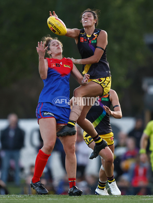 AFLW 2024 Round 08 - Melbourne v Richmond - A-55357782