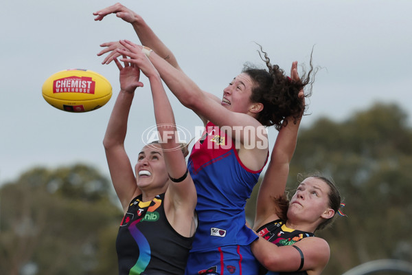 AFLW 2024 Round 08 - Melbourne v Richmond - A-55362531