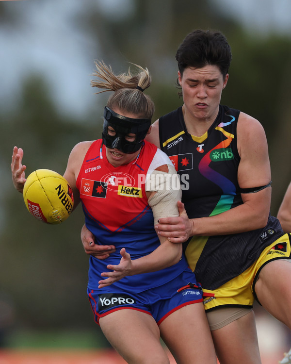 AFLW 2024 Round 08 - Melbourne v Richmond - A-55363390