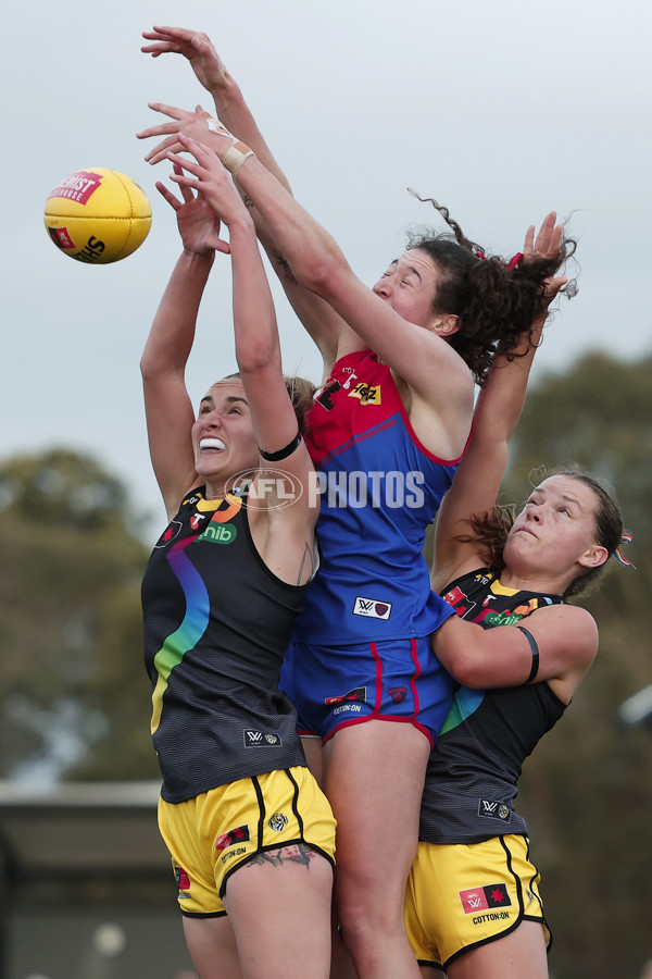 AFLW 2024 Round 08 - Melbourne v Richmond - A-55363406