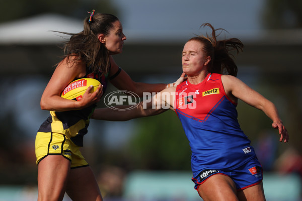 AFLW 2024 Round 08 - Melbourne v Richmond - A-55363423