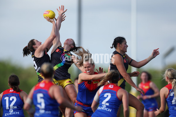 AFLW 2024 Round 08 - Melbourne v Richmond - A-55363426