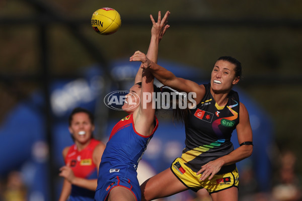 AFLW 2024 Round 08 - Melbourne v Richmond - A-55363440