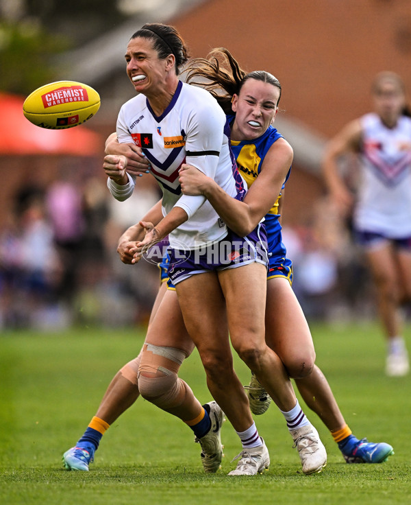 AFLW 2024 Round 08 - West Coast v Fremantle - A-55363444