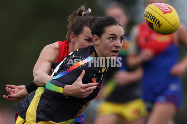 AFLW 2024 Round 08 - Melbourne v Richmond - A-55363452