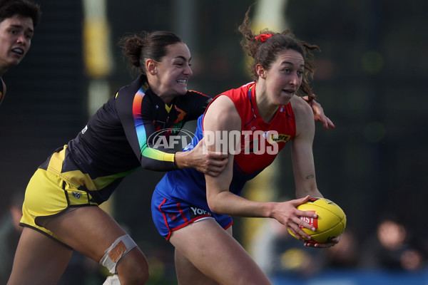 AFLW 2024 Round 08 - Melbourne v Richmond - A-55364970