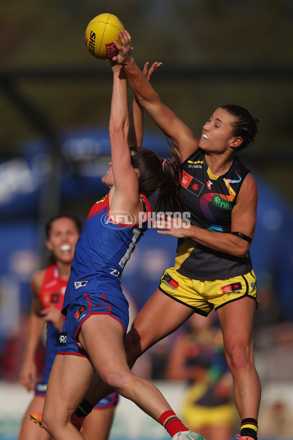 AFLW 2024 Round 08 - Melbourne v Richmond - A-55364993