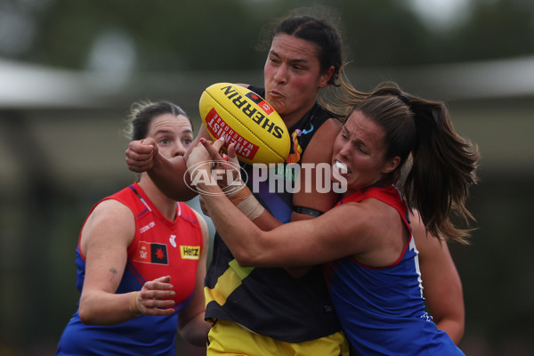 AFLW 2024 Round 08 - Melbourne v Richmond - A-55365012