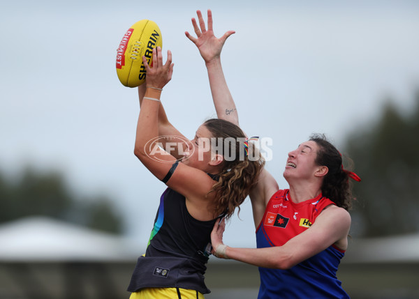 AFLW 2024 Round 08 - Melbourne v Richmond - A-55366315