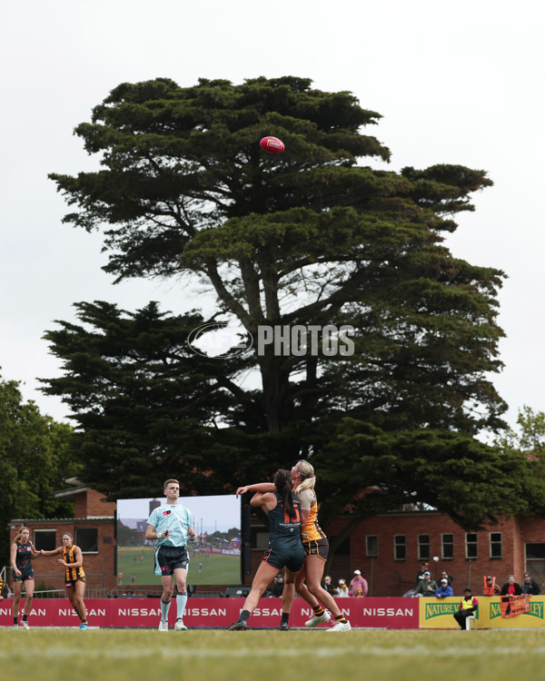 AFLW 2024 Round 08 - Hawthorn v GWS - A-55366377