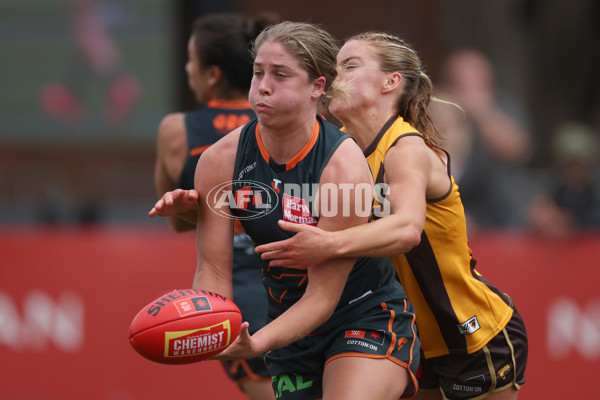 AFLW 2024 Round 08 - Hawthorn v GWS - A-55366379