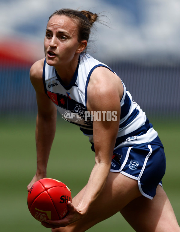 AFLW 2024 Round 08 - Geelong v Brisbane - A-55373069