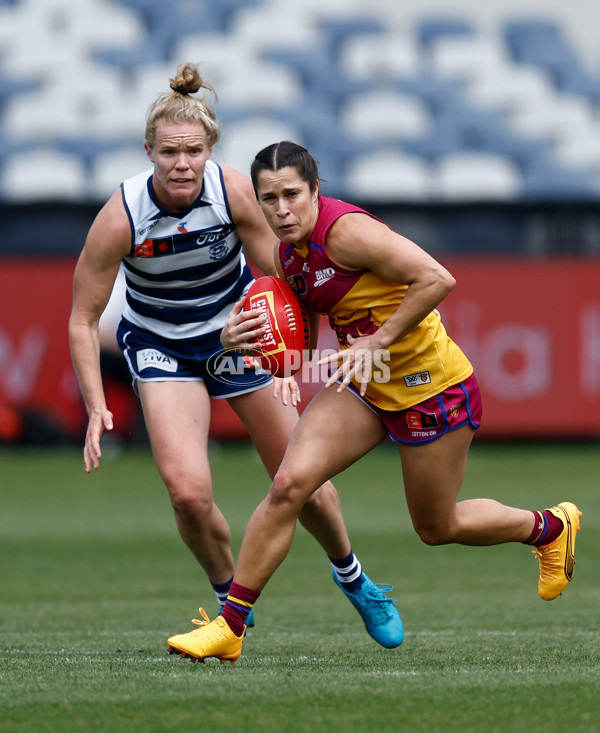 AFLW 2024 Round 08 - Geelong v Brisbane - A-55373121