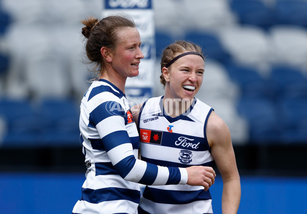 AFLW 2024 Round 08 - Geelong v Brisbane - A-55373683