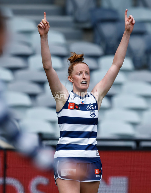 AFLW 2024 Round 08 - Geelong v Brisbane - A-55375512