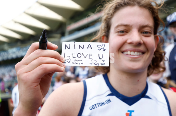 AFLW 2024 Round 08 - Geelong v Brisbane - A-55375515