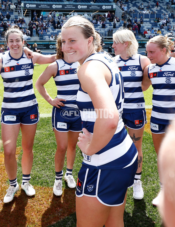 AFLW 2024 Round 08 - Geelong v Brisbane - A-55375528