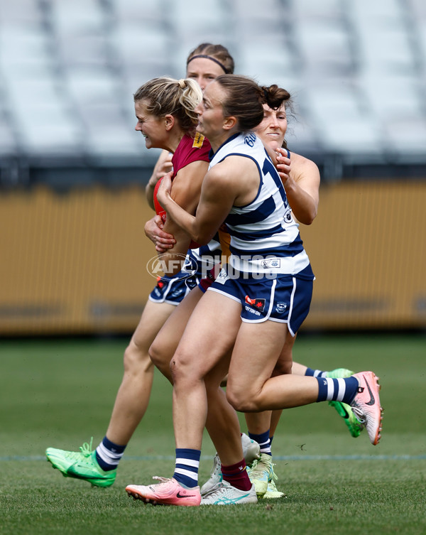 AFLW 2024 Round 08 - Geelong v Brisbane - A-55375890