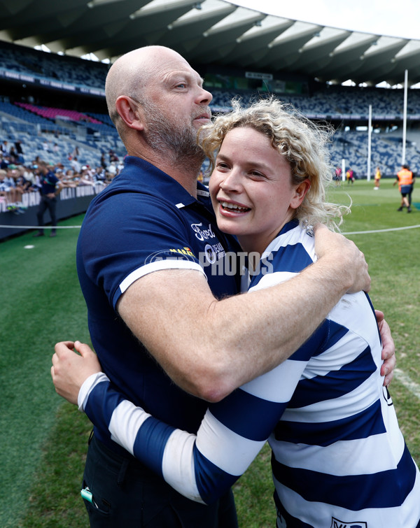 AFLW 2024 Round 08 - Geelong v Brisbane - A-55375918