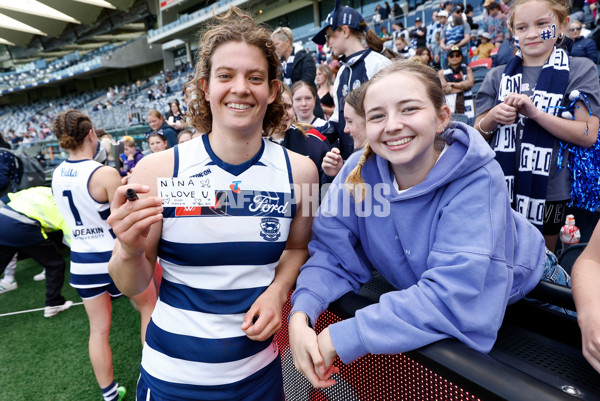 AFLW 2024 Round 08 - Geelong v Brisbane - A-55375922