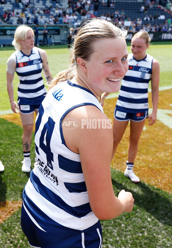 AFLW 2024 Round 08 - Geelong v Brisbane - A-55375928