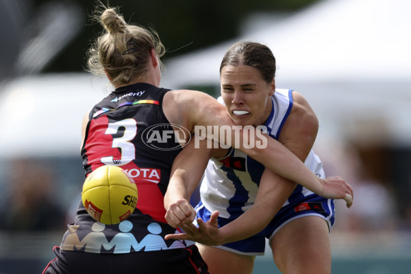 AFLW 2024 Round 08 - Essendon v North Melbourne - A-55378051