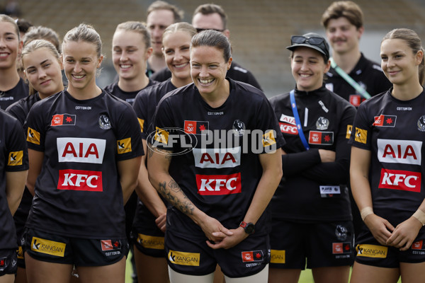 AFLW 2024 Round 08 - Collingwood v Adelaide - A-55378964