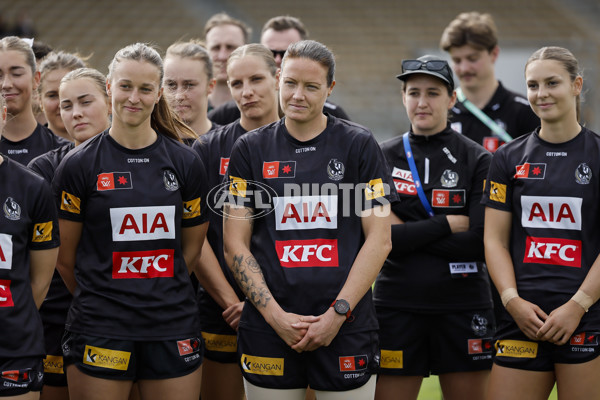 AFLW 2024 Round 08 - Collingwood v Adelaide - A-55378977
