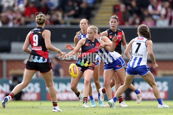 AFLW 2024 Round 08 - Essendon v North Melbourne - A-55380972