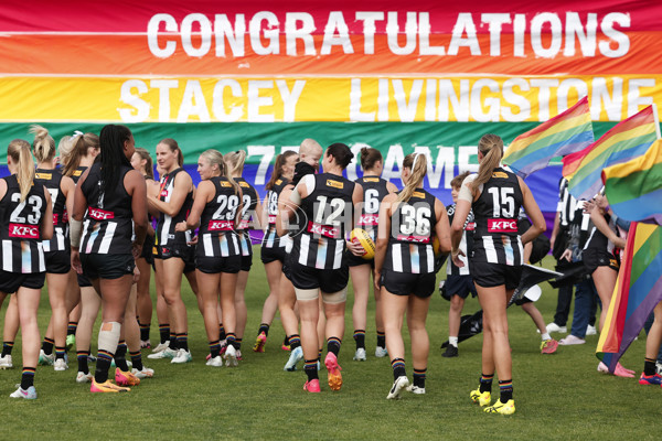 AFLW 2024 Round 08 - Collingwood v Adelaide - A-55383744