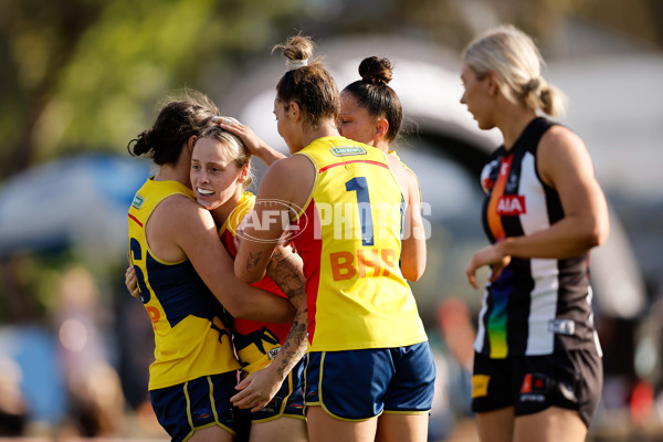 AFLW 2024 Round 08 - Collingwood v Adelaide - A-55387321
