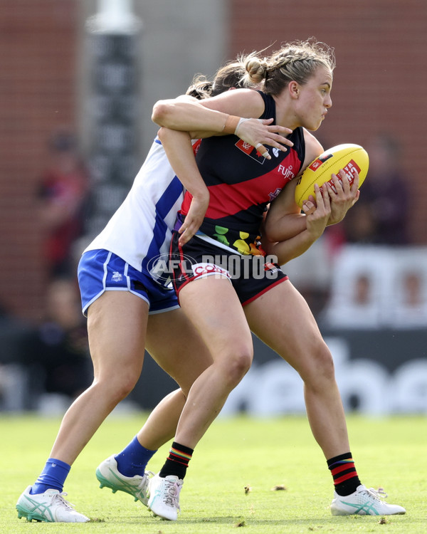 AFLW 2024 Round 08 - Essendon v North Melbourne - A-55390143