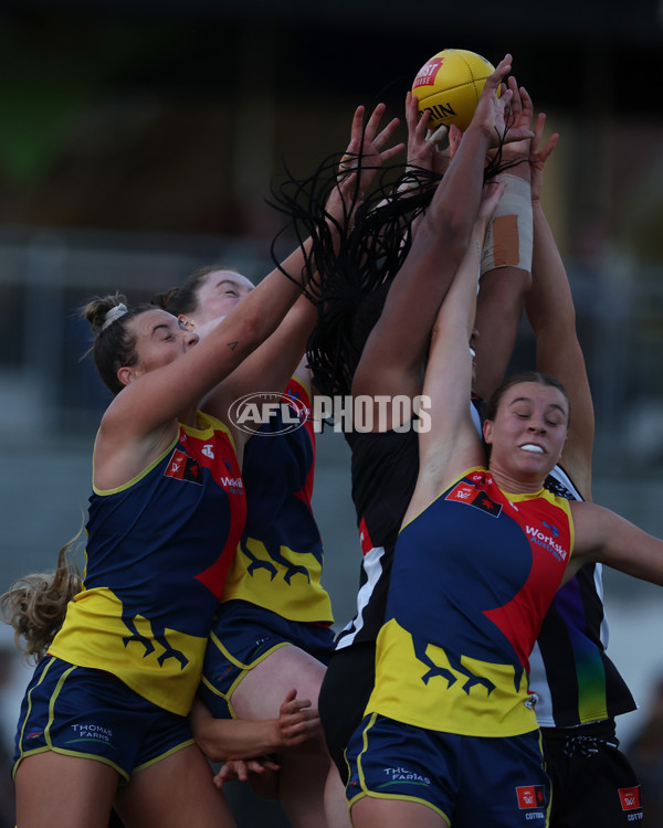 AFLW 2024 Round 08 - Collingwood v Adelaide - A-55390154