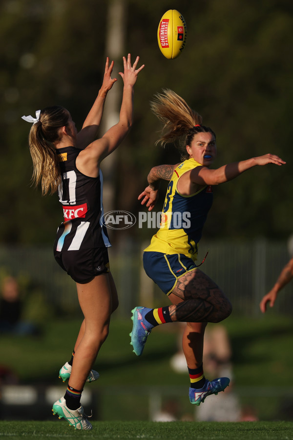 AFLW 2024 Round 08 - Collingwood v Adelaide - A-55390162