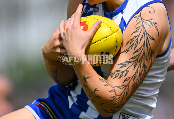 AFLW 2024 Round 08 - Essendon v North Melbourne - A-55391424