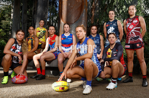 AFLW 2024 Media - AFLW Indigenous Round Launch - A-55393665