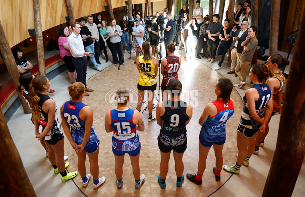 AFLW 2024 Media - AFLW Indigenous Round Launch - A-55394597