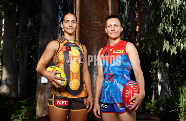 AFLW 2024 Media - AFLW Indigenous Round Launch - A-55394627