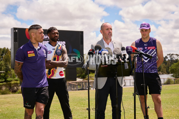 AFL 2024 Media - Indigenous All Stars Media Announcement - A-55398109