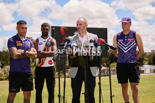 AFL 2024 Media - Indigenous All Stars Media Announcement - A-55398111