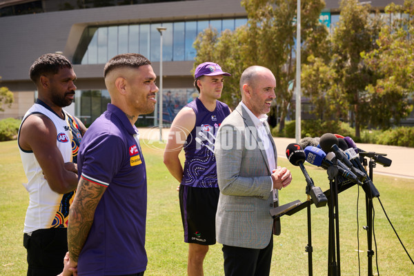 AFL 2024 Media - Indigenous All Stars Media Announcement - A-55398114