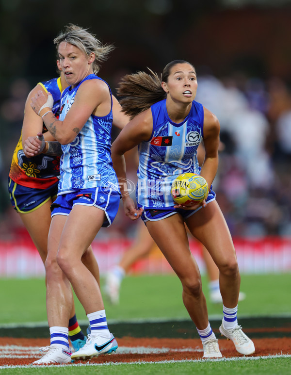 AFLW 2024 Round 09 - Kuwarna v North Melbourne - A-55461978