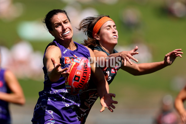 AFLW 2024 Round 09 - GWS v Walyalup - A-55465548